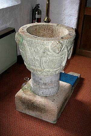 St Anthony in Meneage - The Font